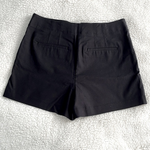 LOFT Cotton 4” Black Shorts, Size 12, Curvy Fit - Picture 2 of 5